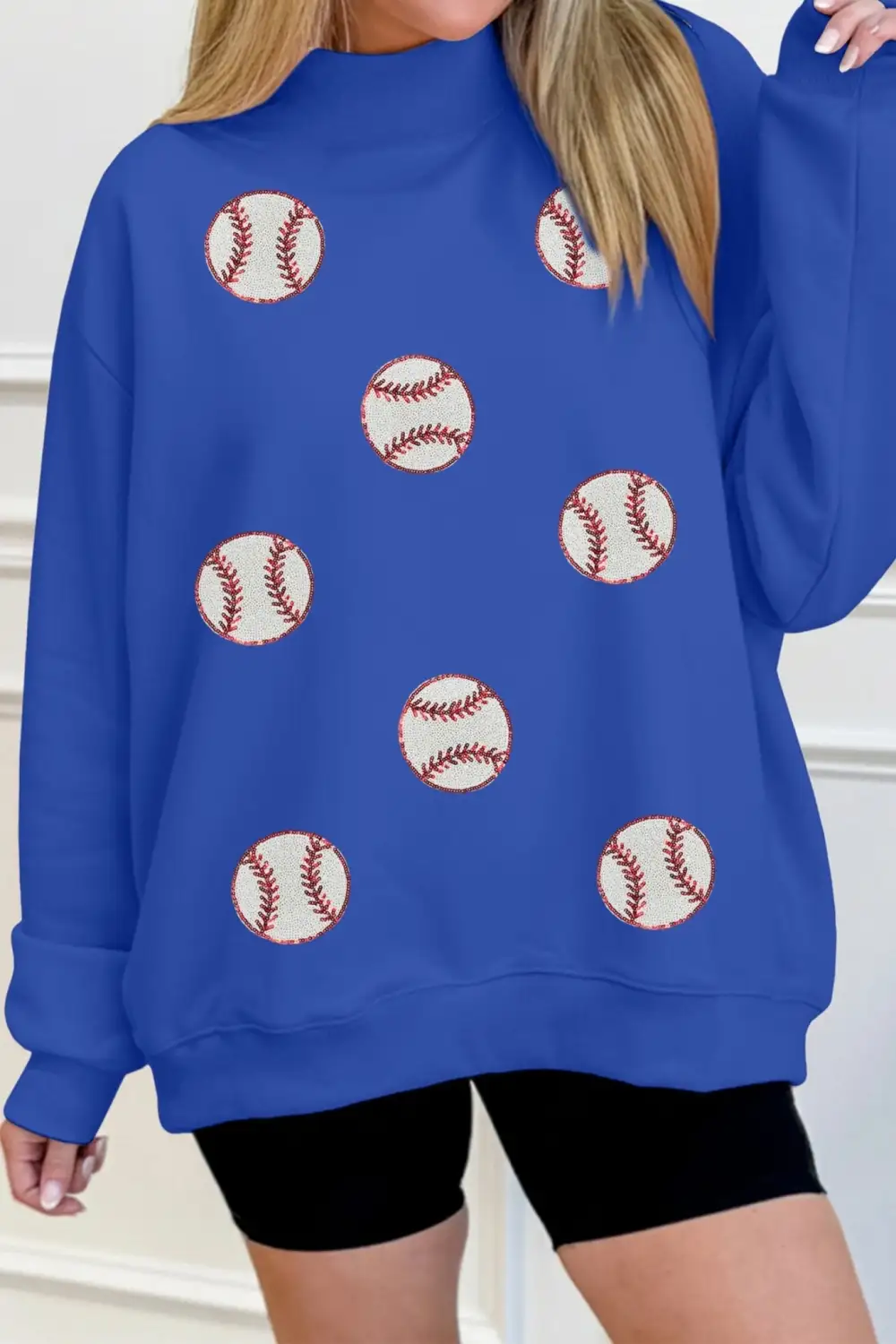 Active Mock Neck Sweatshirt