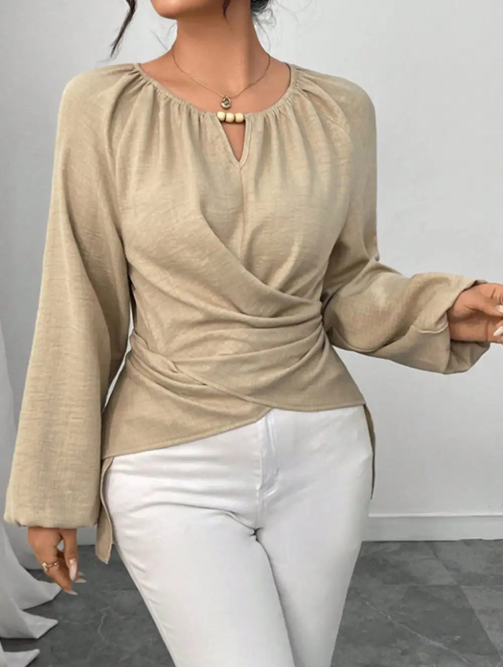 Lightweight Easy Drape Blouse