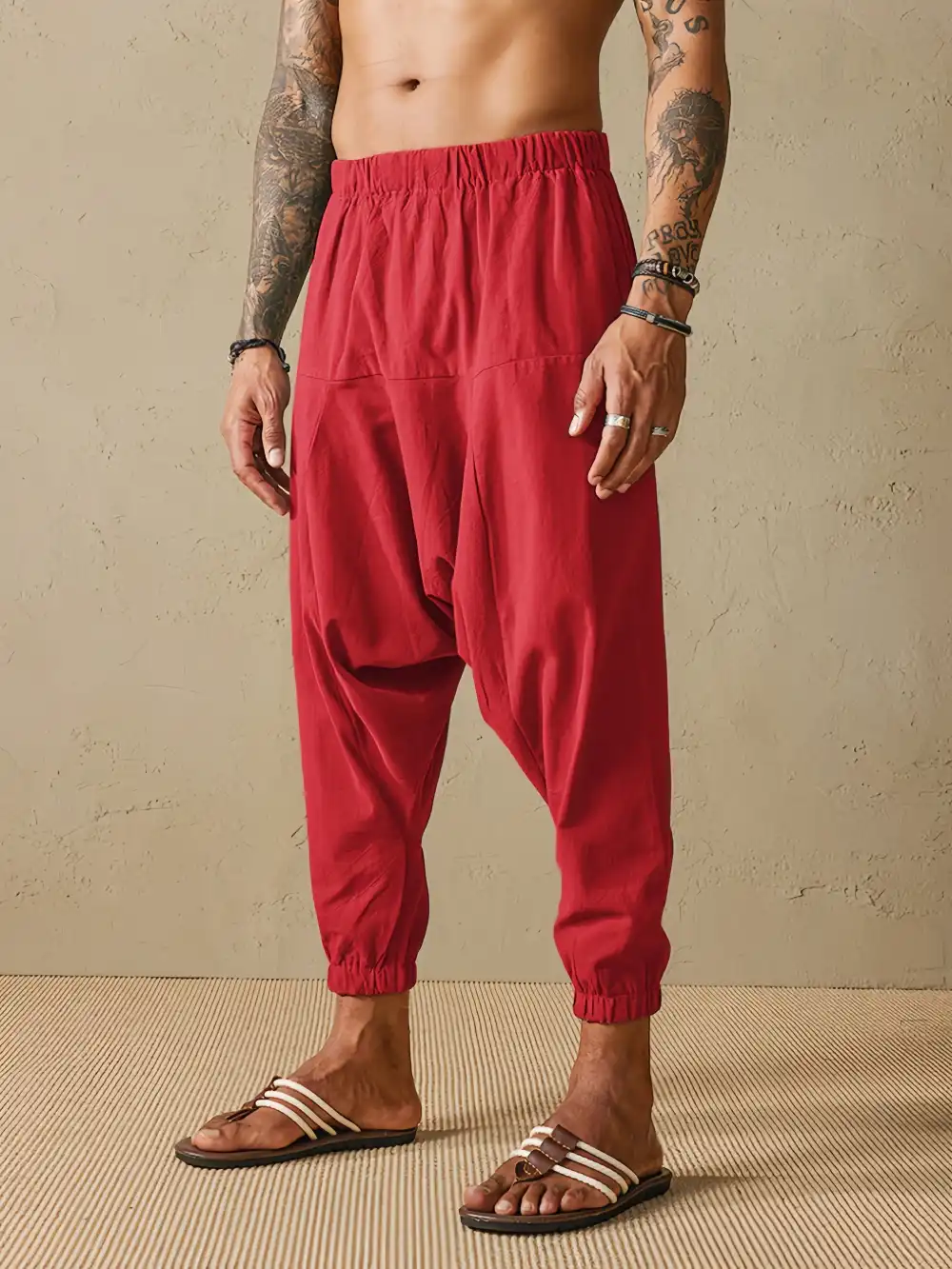 Linen Loose Fit Pants