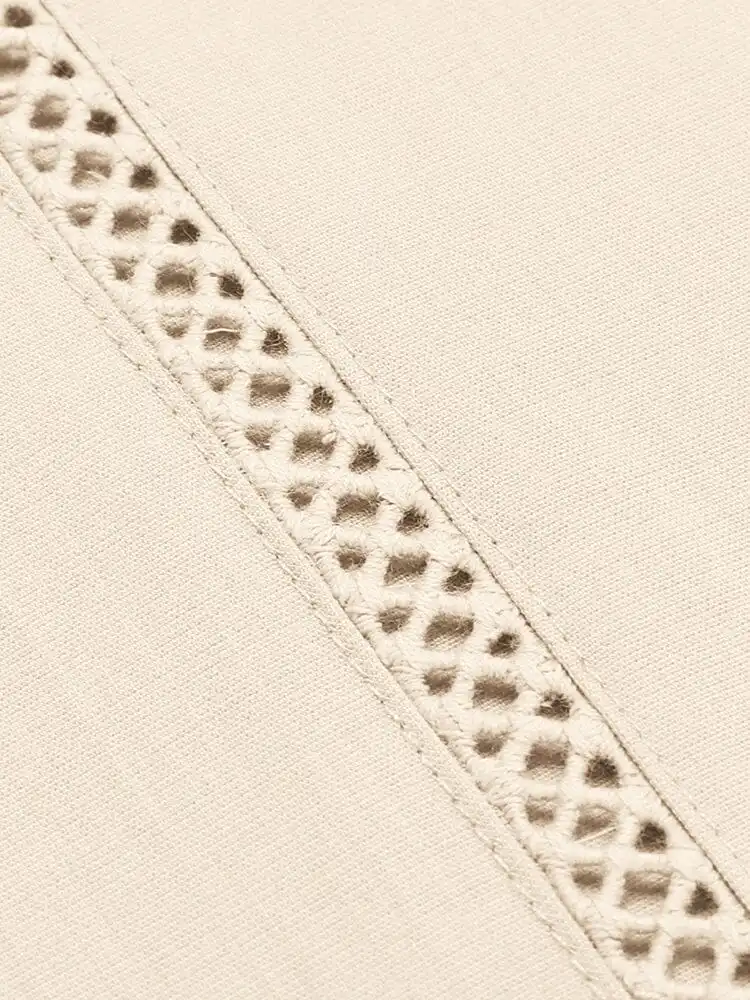 Tailored Casual Embroidered Camp Collar Shirt