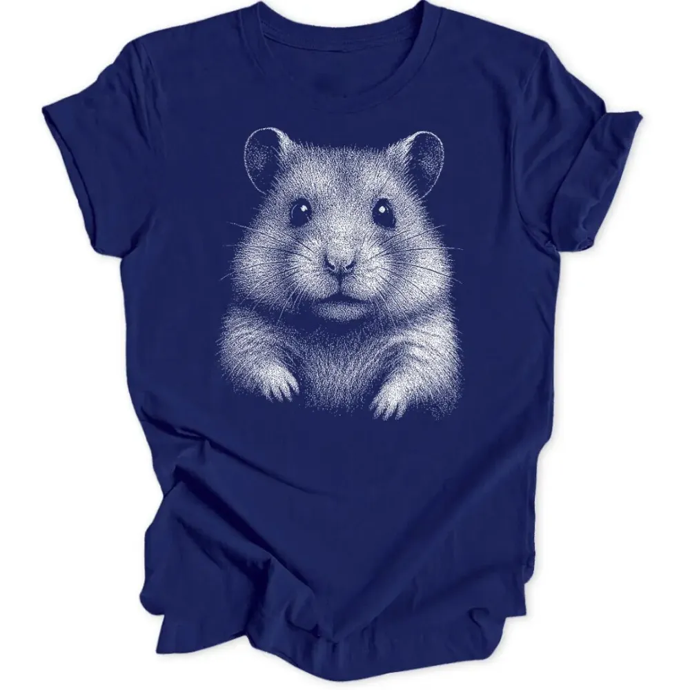 Hamster Portrait Unisex T-Shirt