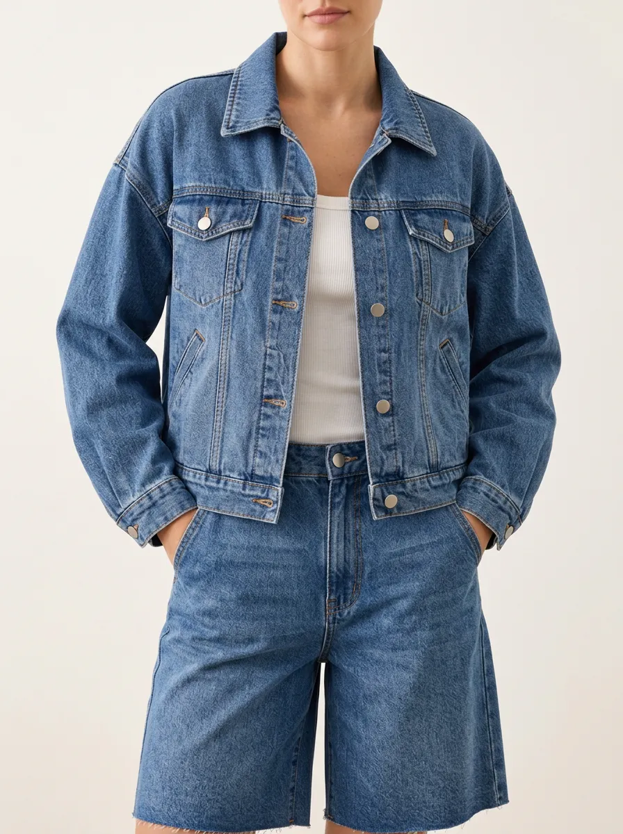 Modern Women's Denim Jacket