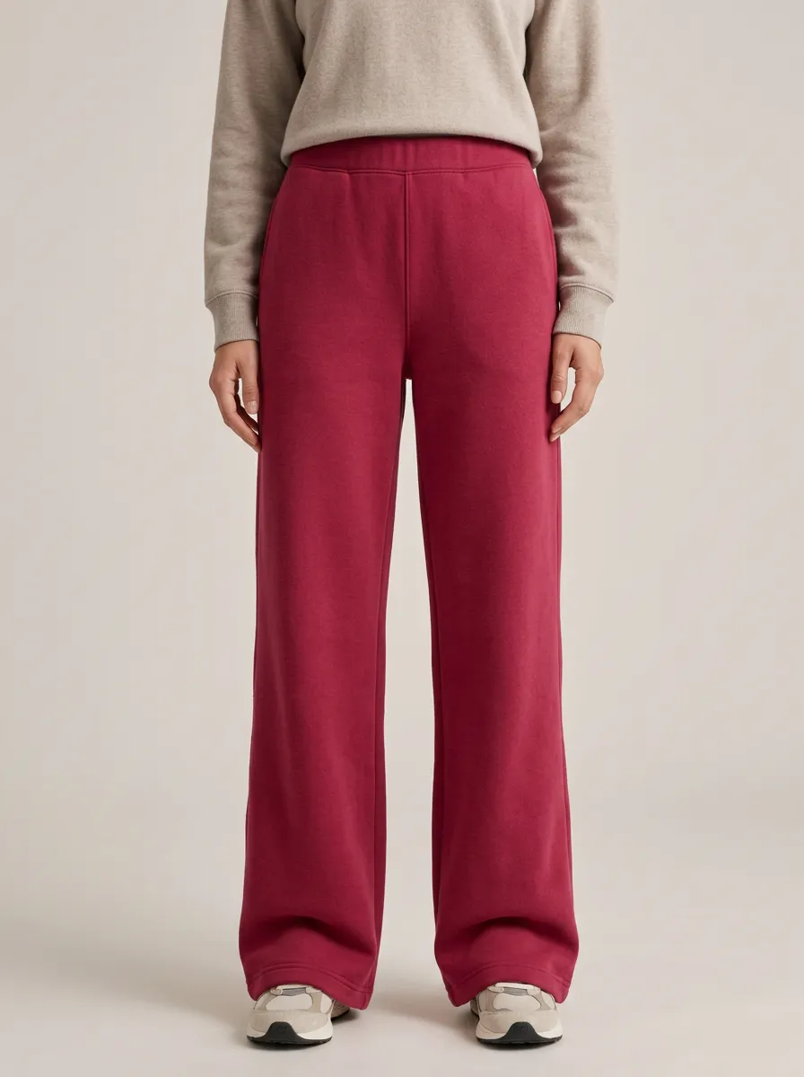Flexible Leisure Unisex Wide Leg Sweatpants