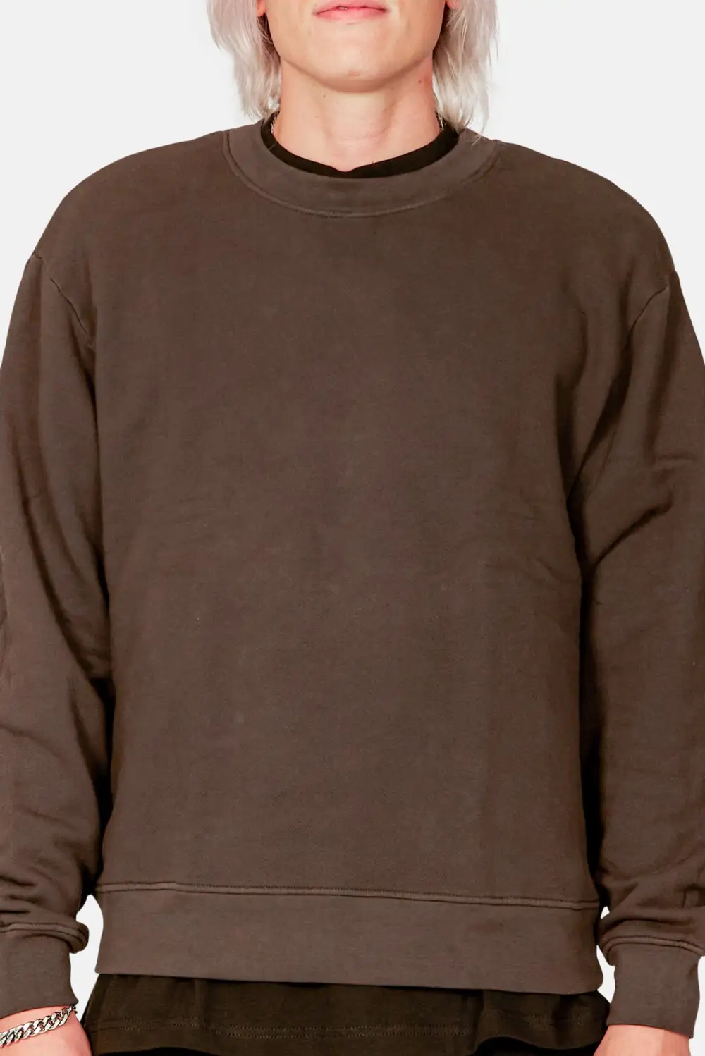 Cotton Knit Hoodie
