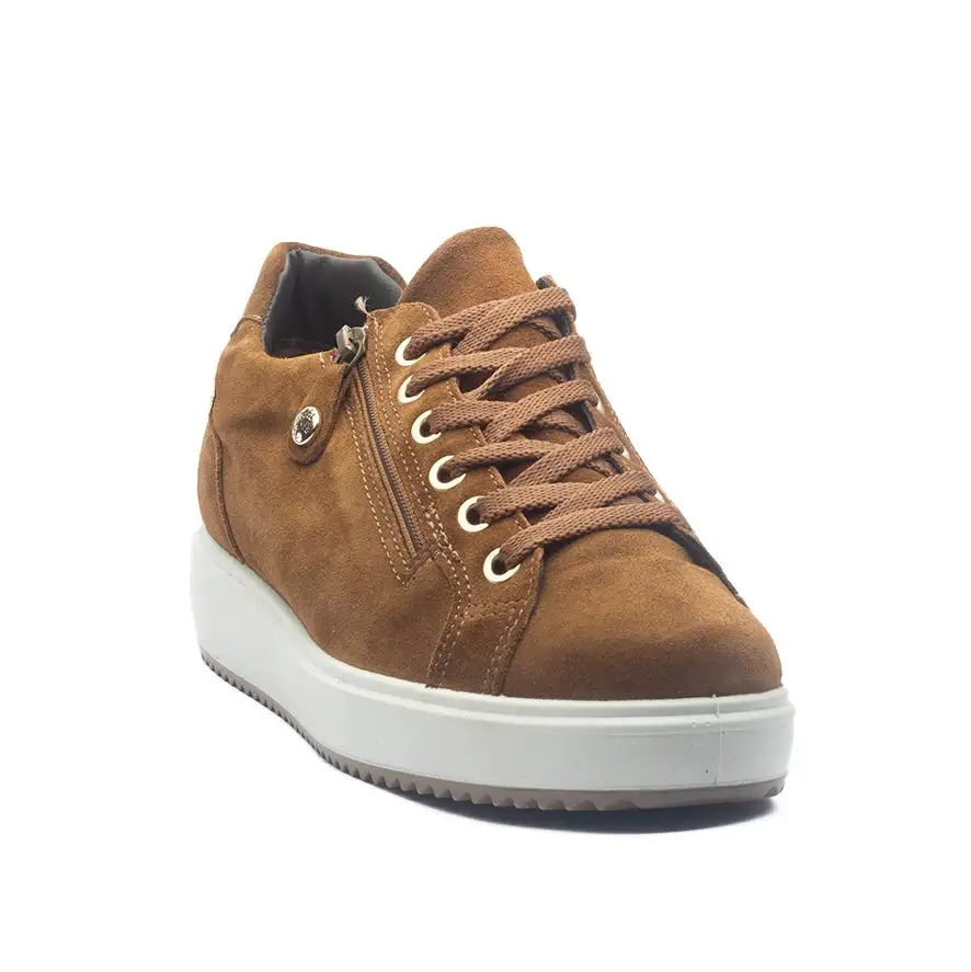 Relaxed Slip On Chamois Sneakers