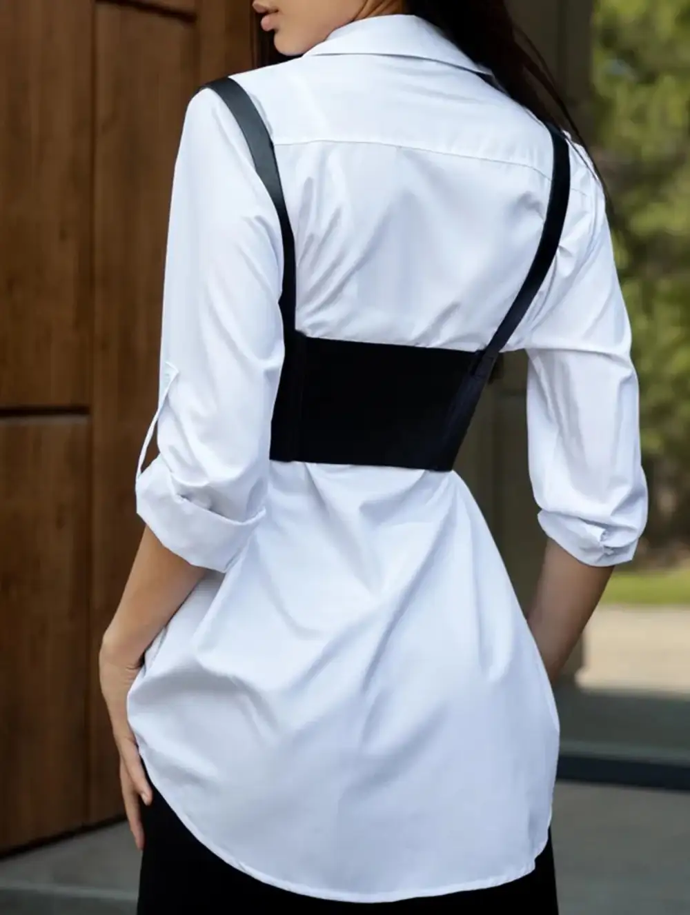 Polo Button Blouse