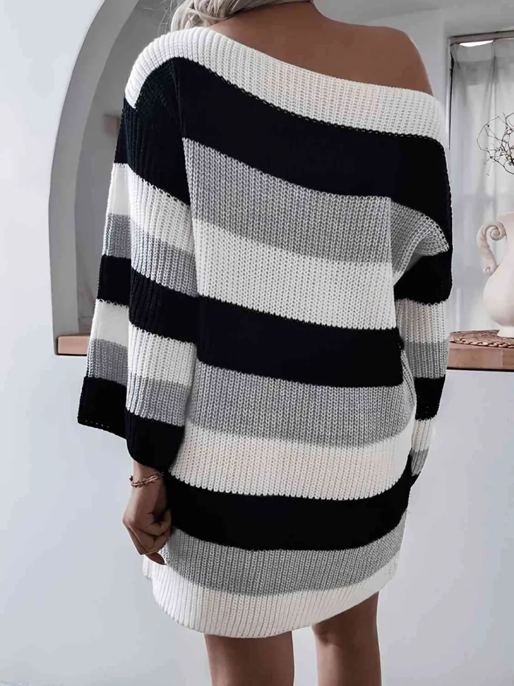 Striped Everyday Mini Dress