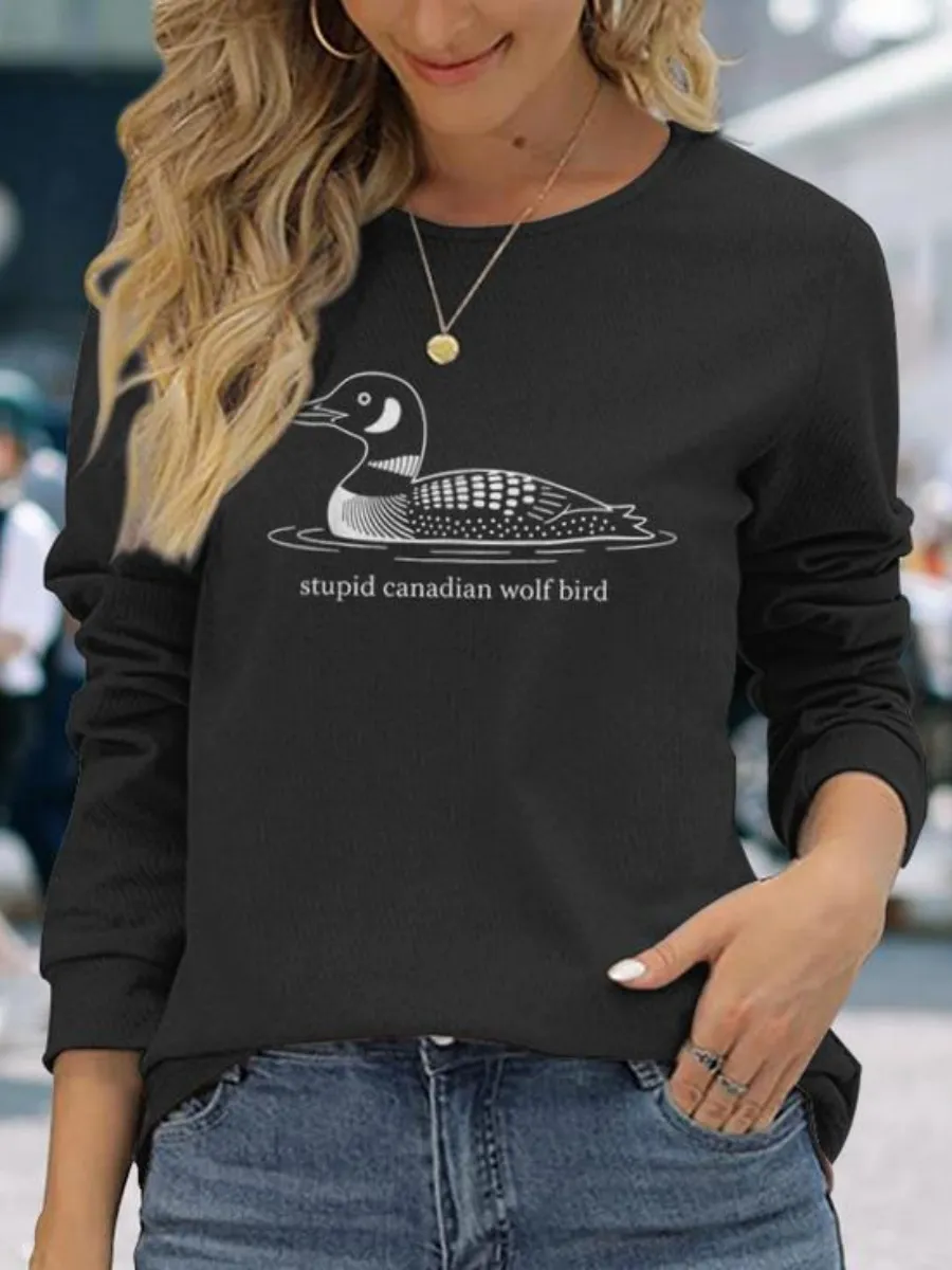 Loon Bird Graphic Tee