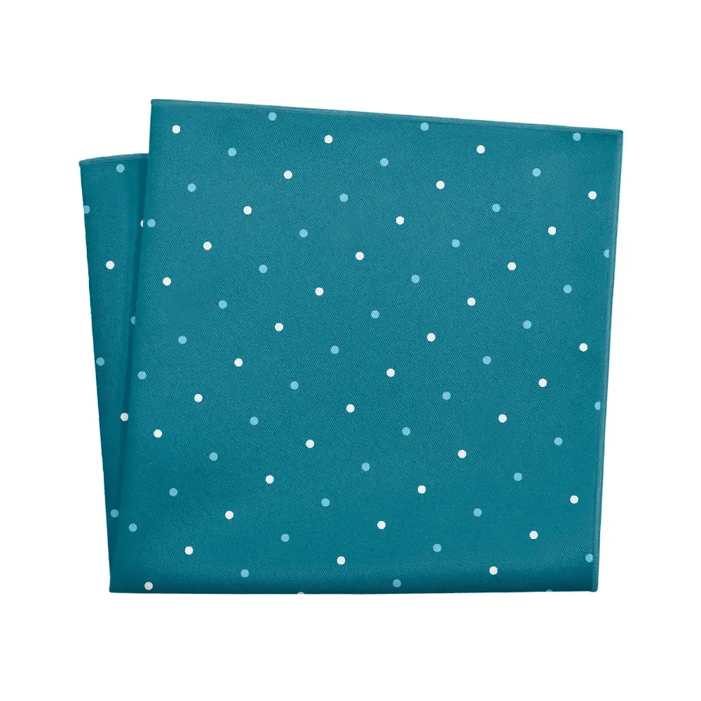 Elegant Crisp Dotted Pocket Square