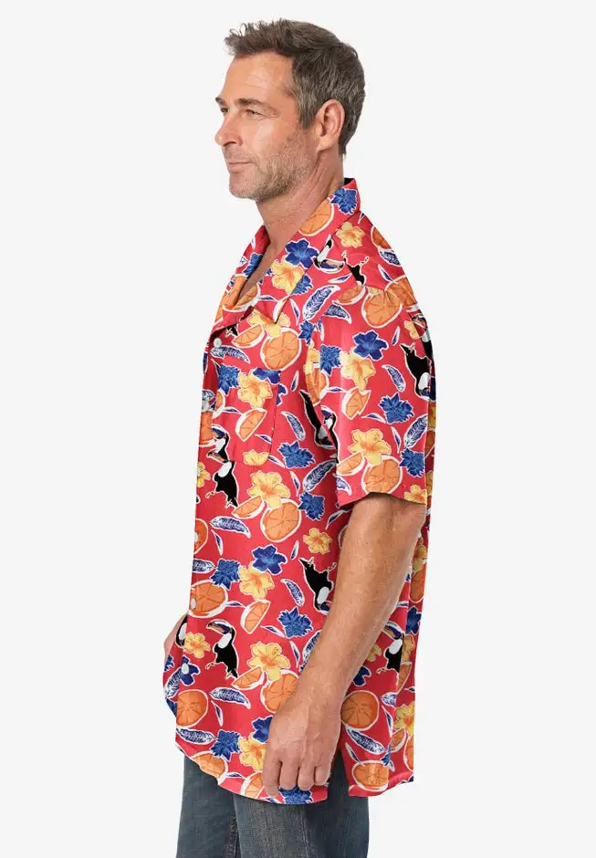 Printed Camp Shirt