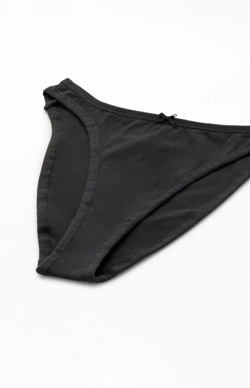 John Galt Black Bikini Brief Underwear