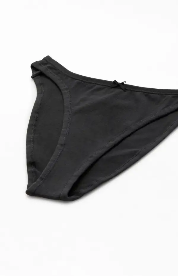 John Galt Black Bikini Brief Underwear