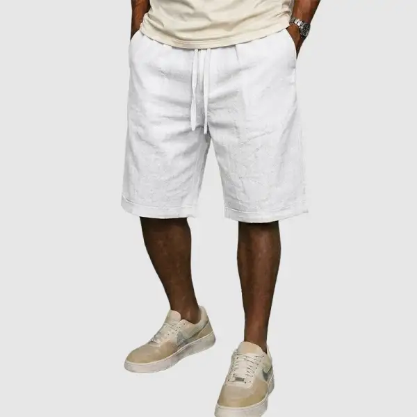 Men's Relaxed Fit Lightweight Cotton Shorts