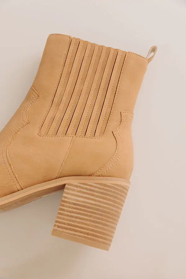Faux Nubuck Boots