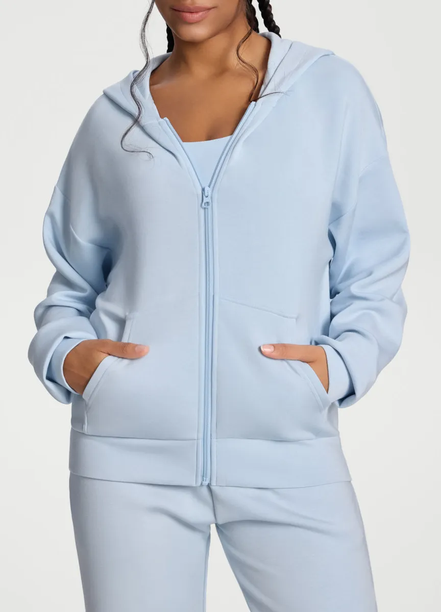 Soft Oversized Everyday Zip Hoodie