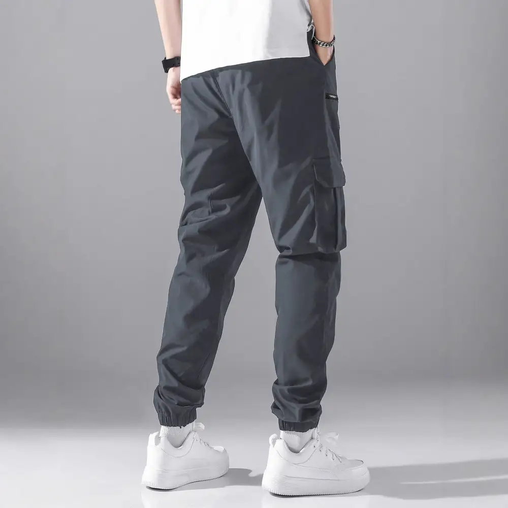 Men's Slim Cargo Pockets Cargo Pants