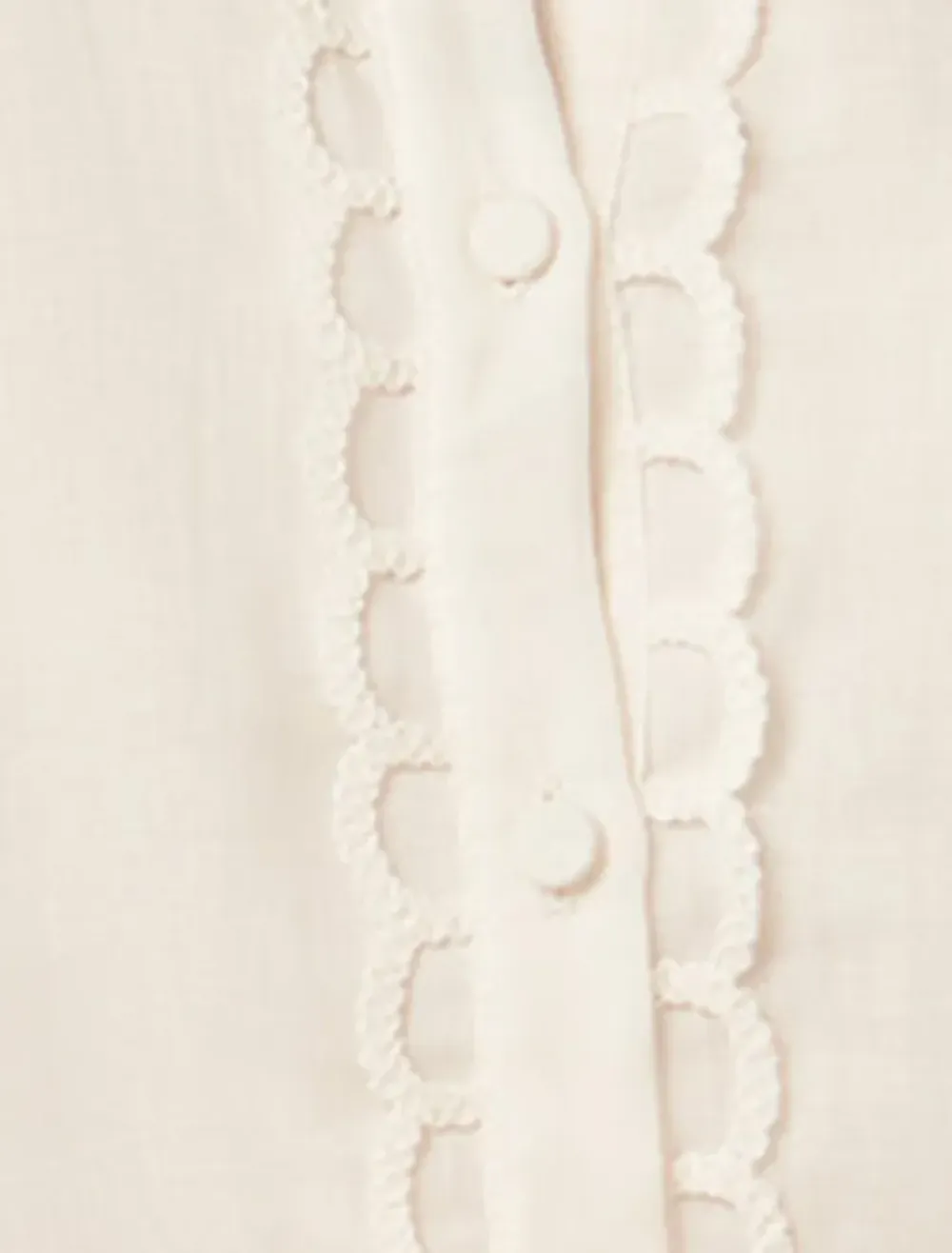 Crochet Trim Shirt