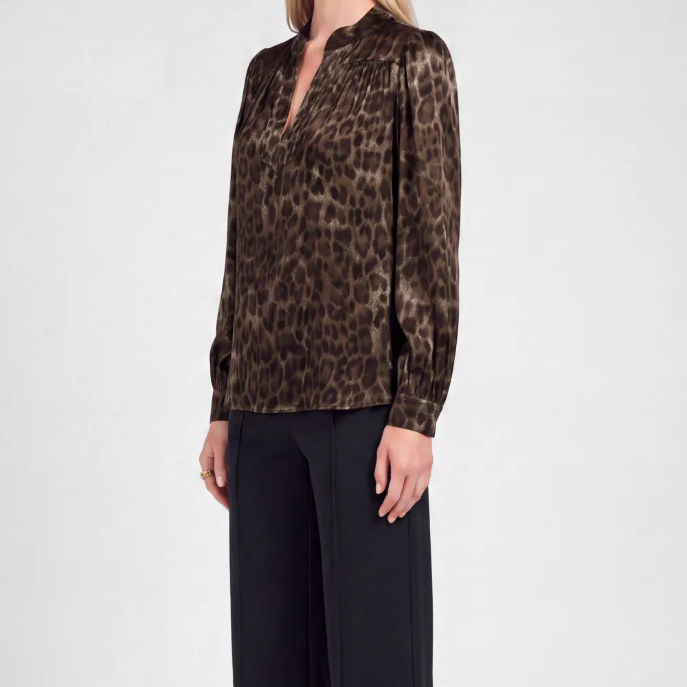 Animal Print Blouse