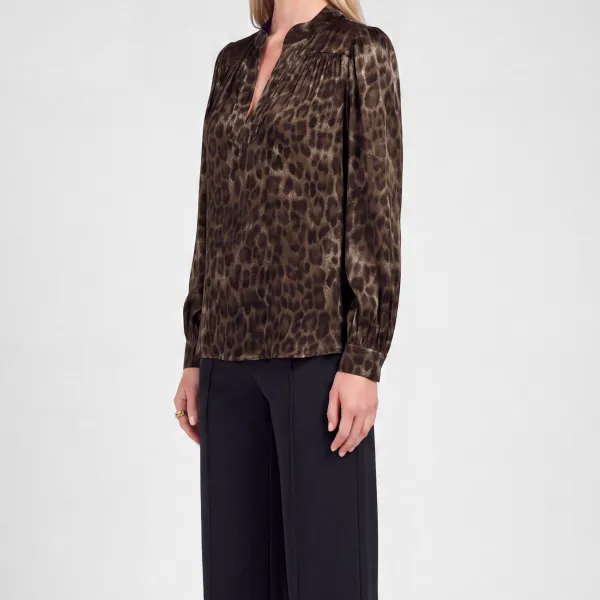Animal Print Blouse