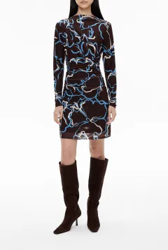 Artistic Printed Women's Dress