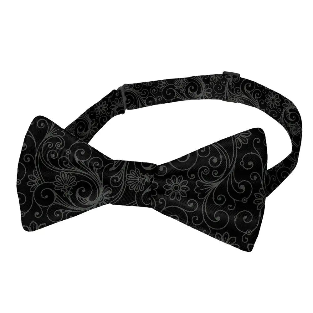 Decadence Paisley Motif Bow Tie