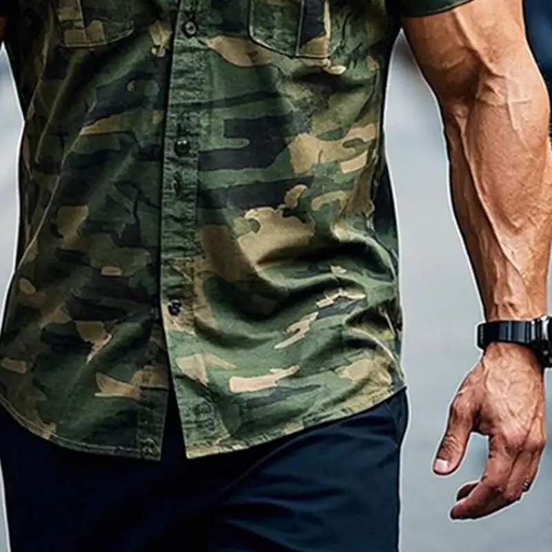 Clean Cut Camo Shirt