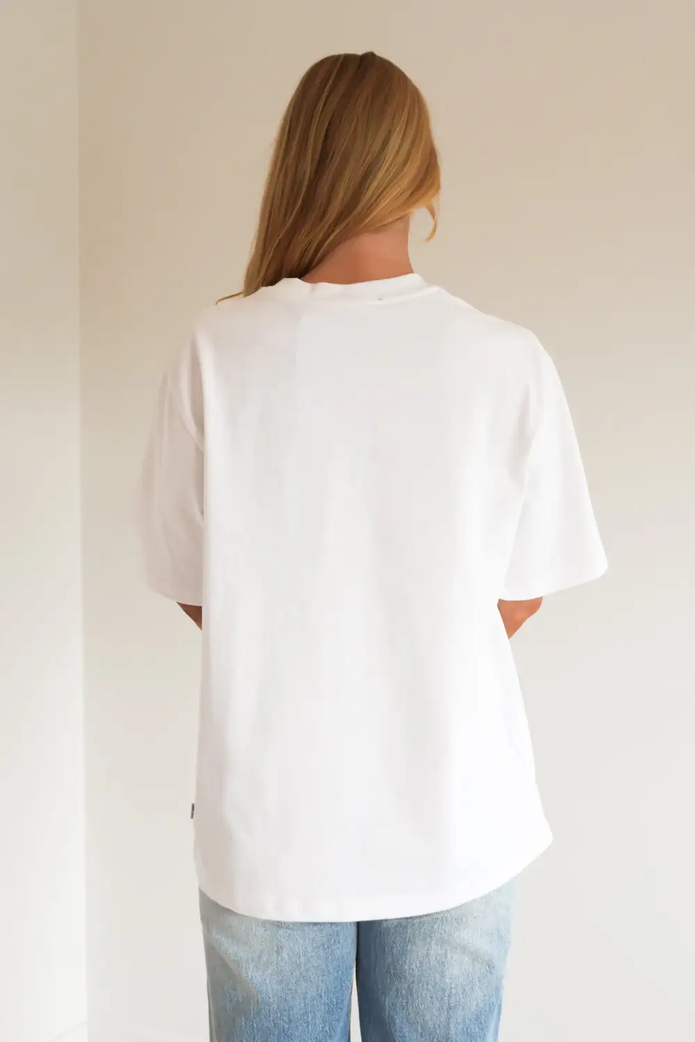 Oversized Short Sleeve Minimal Casual Tee