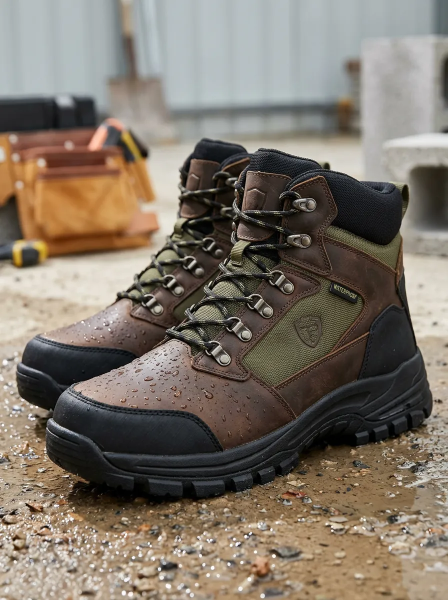 Outdoor Construction Men's Waterproof Work Boots