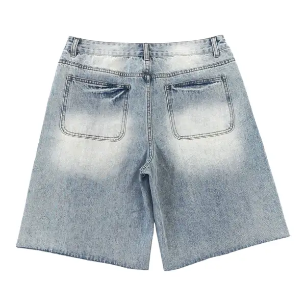Men's Baggy Denim Shorts