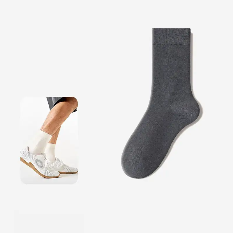 Pure Cotton Comfort Crew Socks