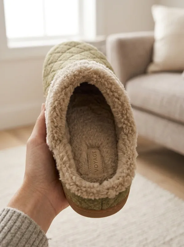 Core Quilted Graphic Essential Unisex Warm Wool Shoes