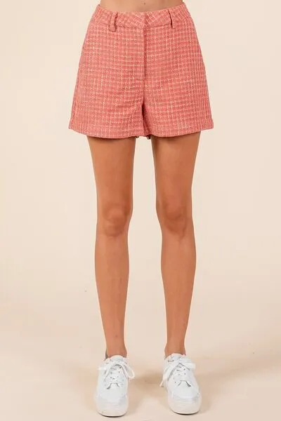 Tweed Classic Side Pocket Shorts