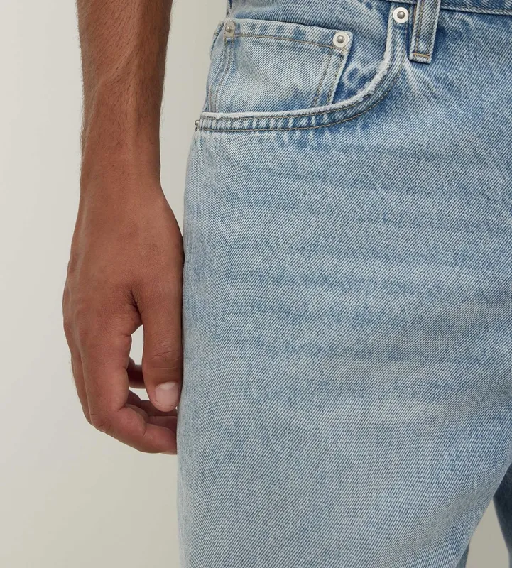 Faded Indigo Relaxed Fit Jeans
