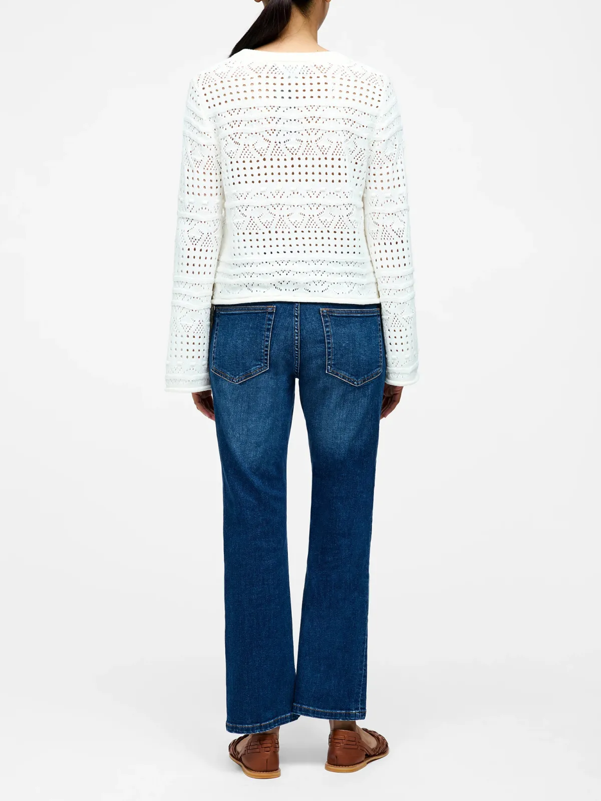 Elegant Art Open Knit Sweater