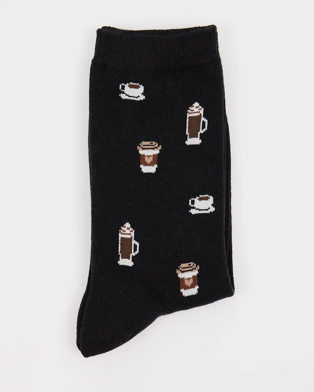Cotton Socks With Coffees