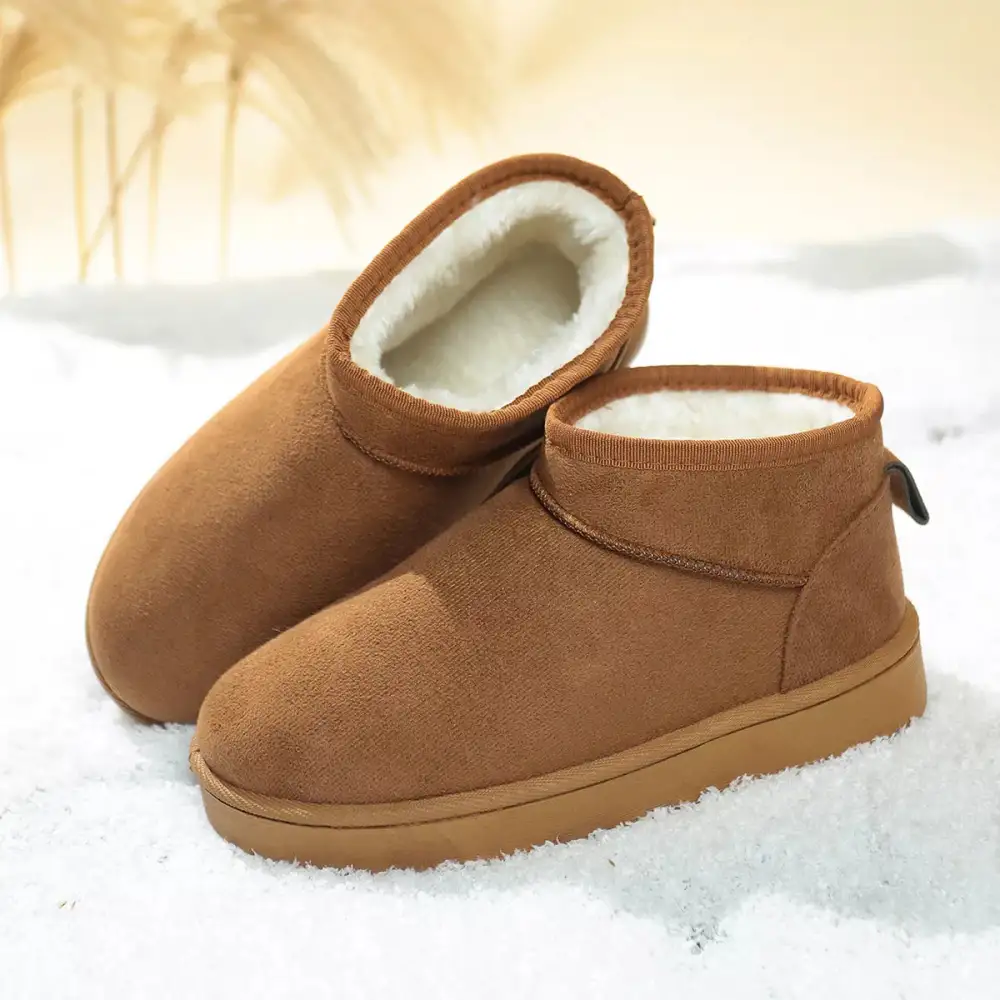 Structured Round Toe Platform Boots