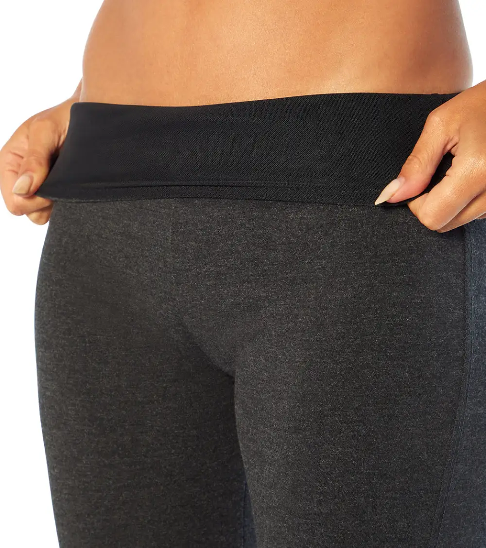 Elastic Waist Longline Yoga Shorts