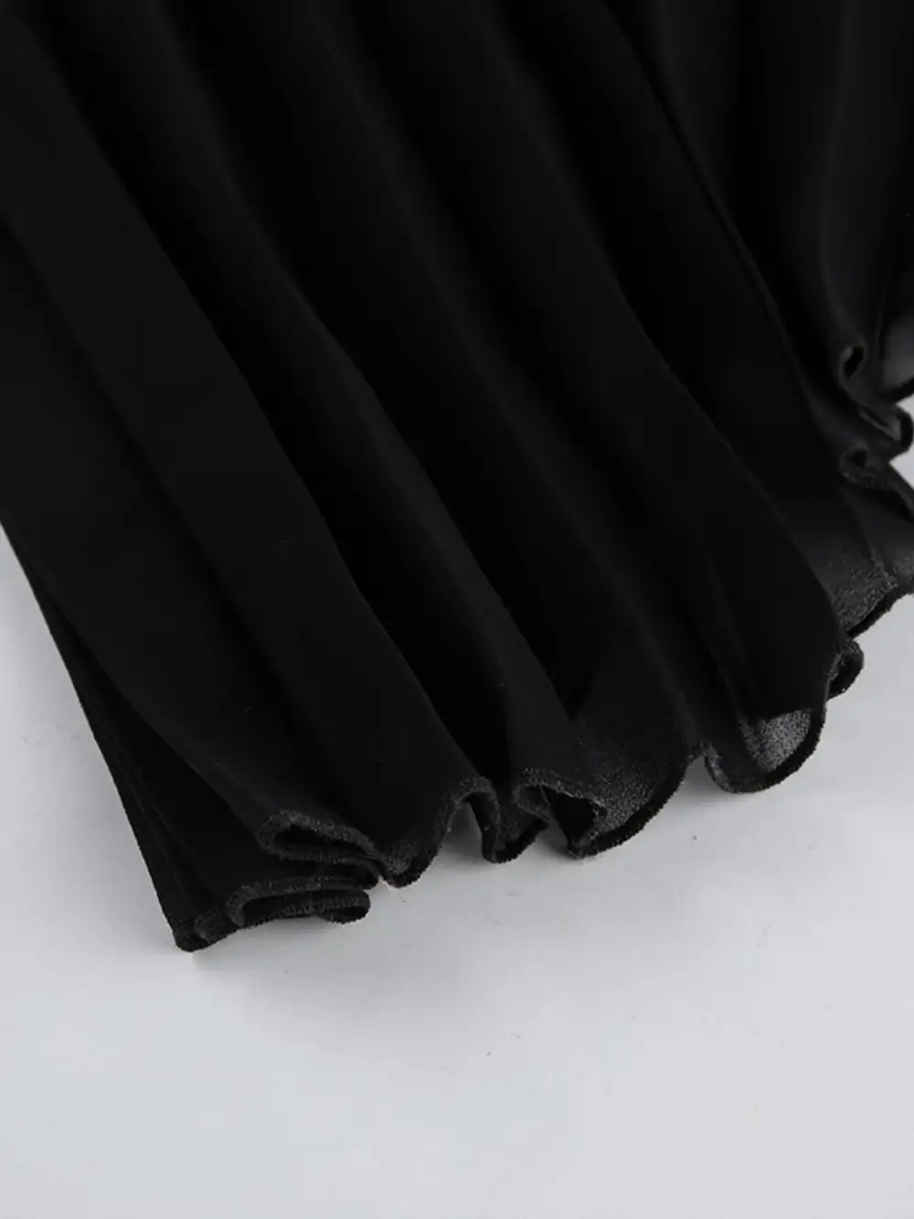 Pleated Mini Dress