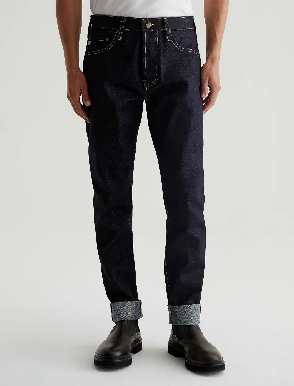 Men's Slim High Rise Jeans