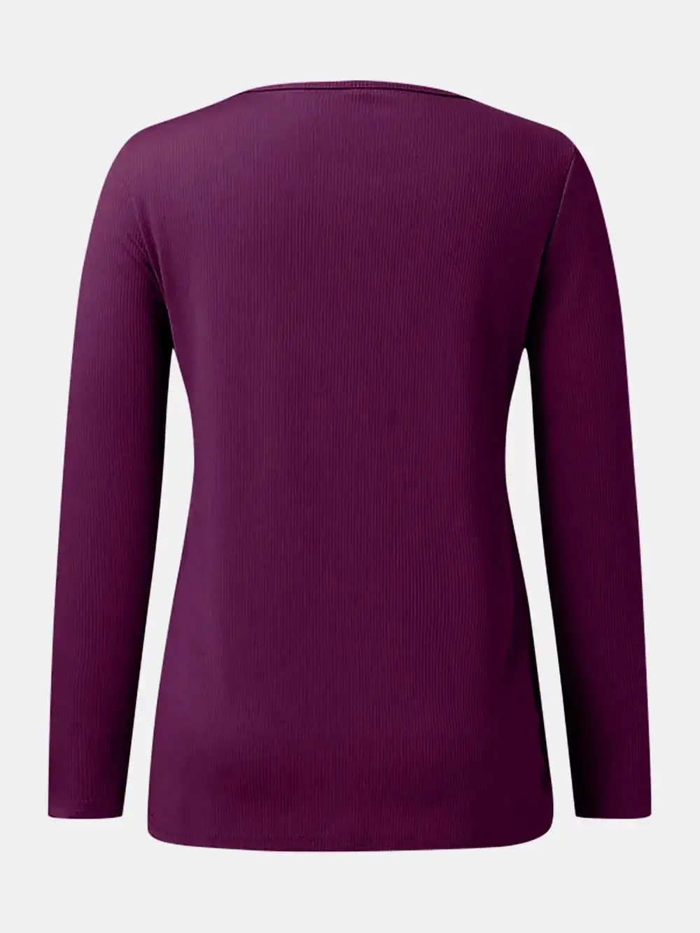 Scoop Neck Long Sleeve T-Shirt