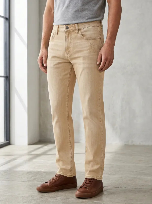 Nature Fern Leaf Jeans