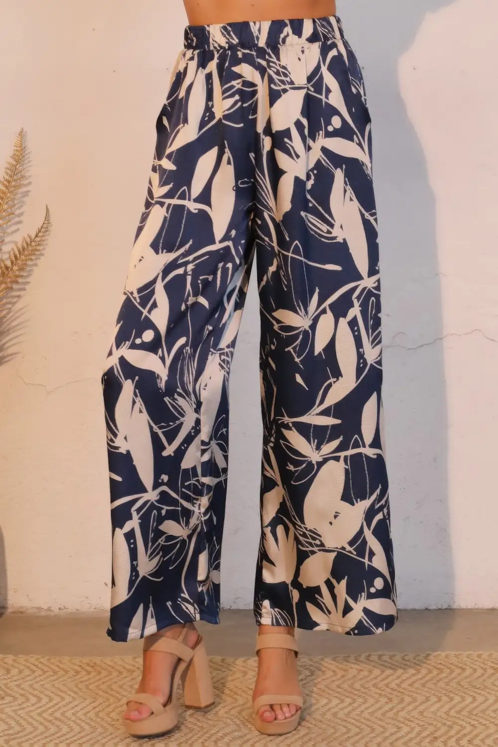 Everyday Satin Pocket Pants