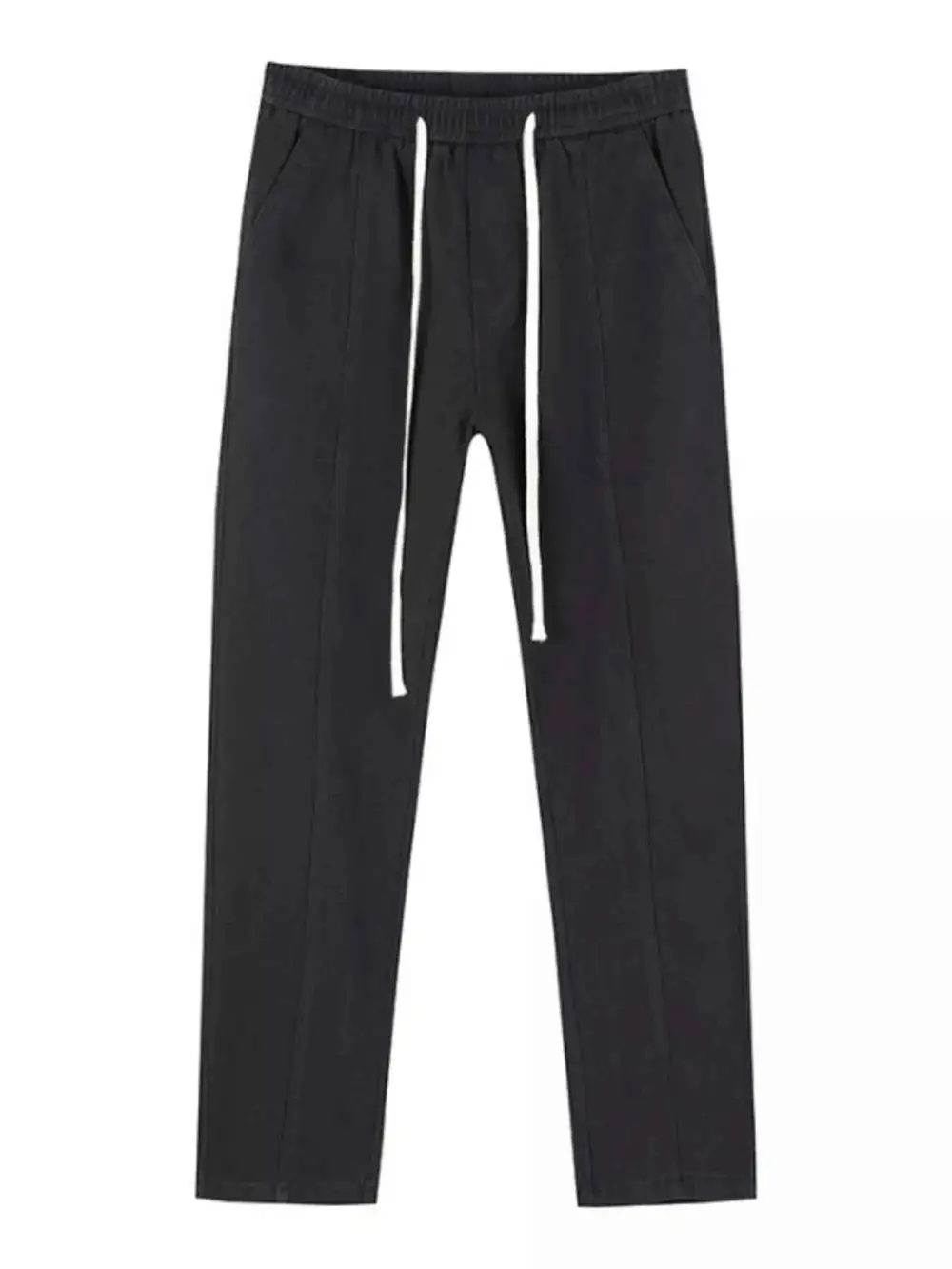 Relaxed Fit Drawstring Jeans