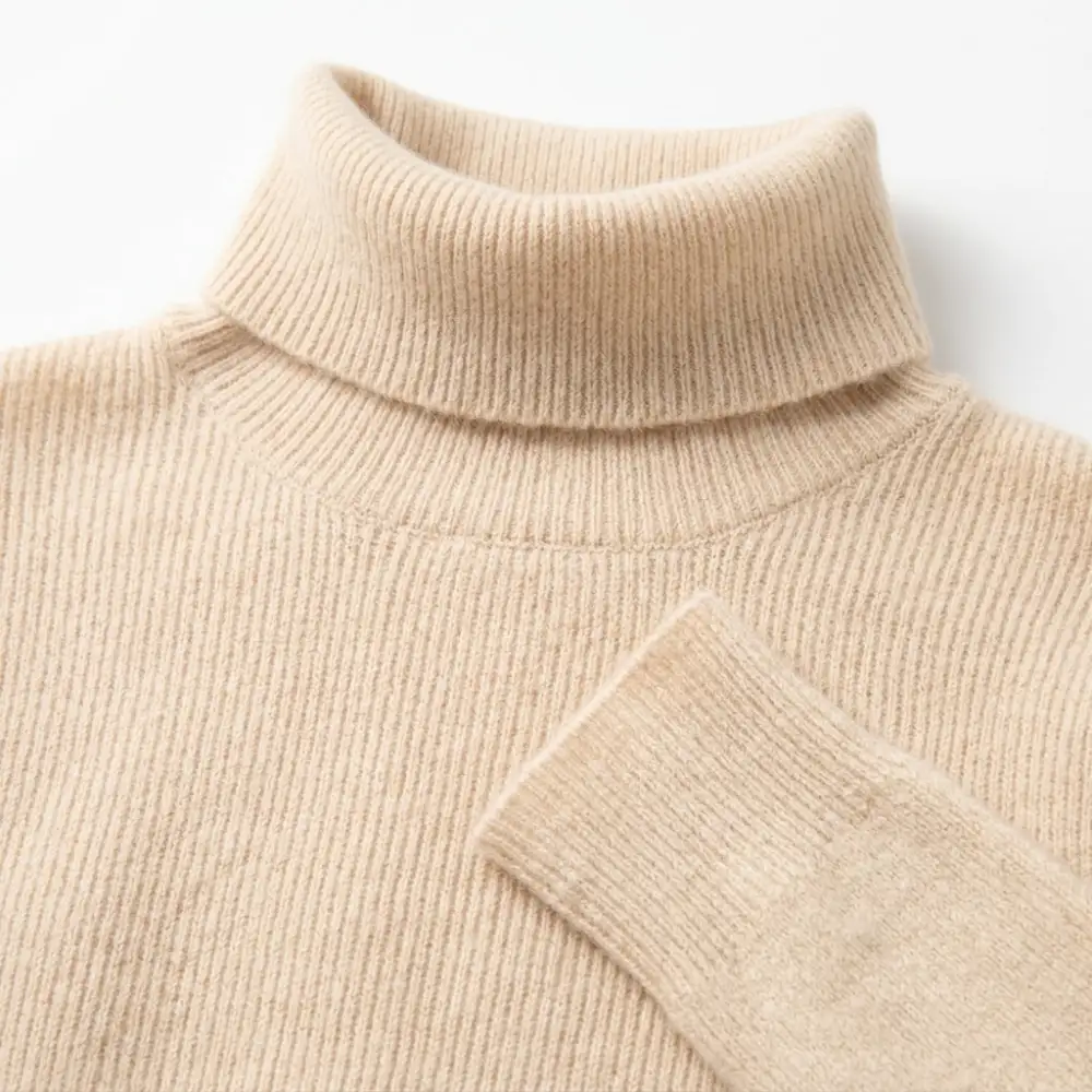 Cashmere Cashmere Turtleneck Sweater