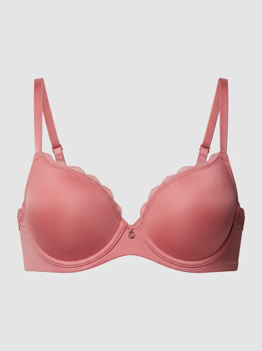 Women's Modern Underwire Lace-Trim Bra