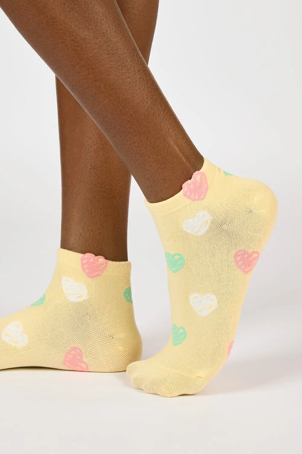 Scribble Hearts Pop Socks