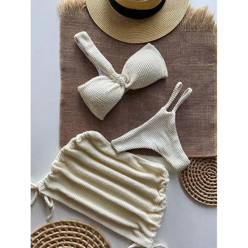Beach Dress Swimsuit Set