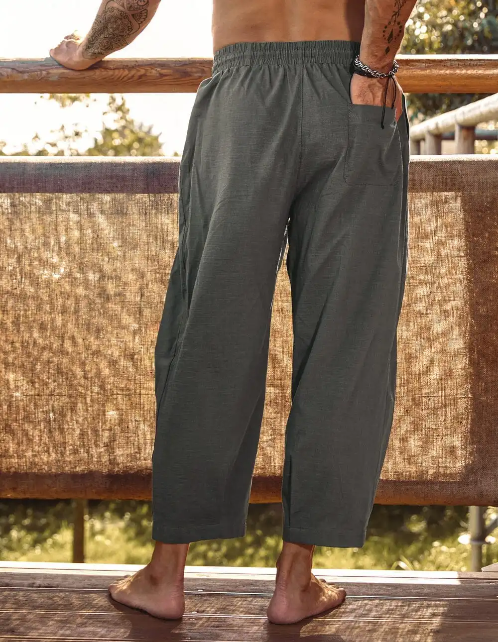 Loose Pocket Lounge Pants