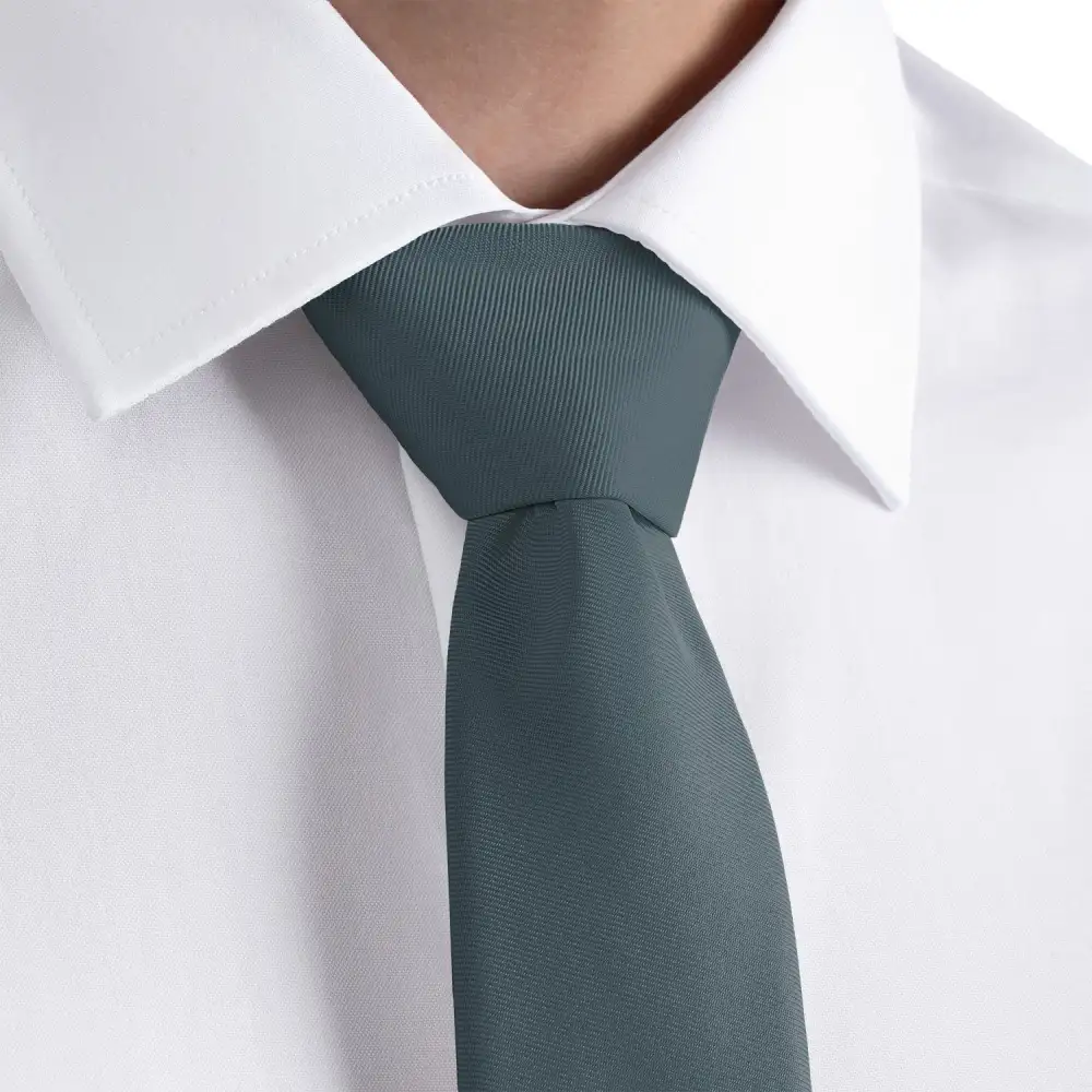 Modern Solid Motif Necktie