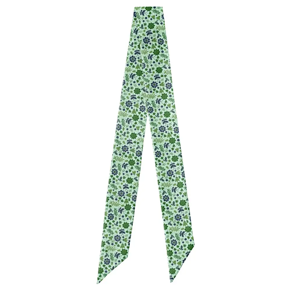 Field Floral Pattern Hair Scarf